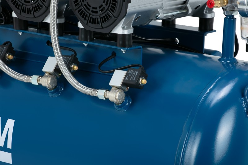 HBM stille compressor, 4PK, 120 liter HBM stille compressor, 4PK, 120 liter