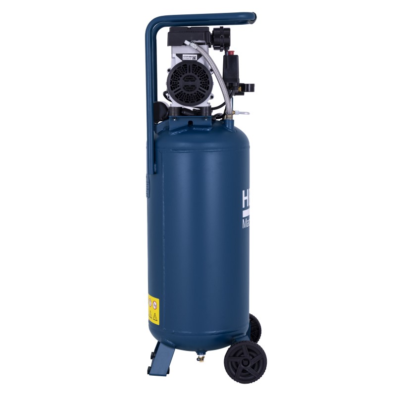 HBM verticale stille compressor, 50 liter HBM verticale stille compressor, 50 liter