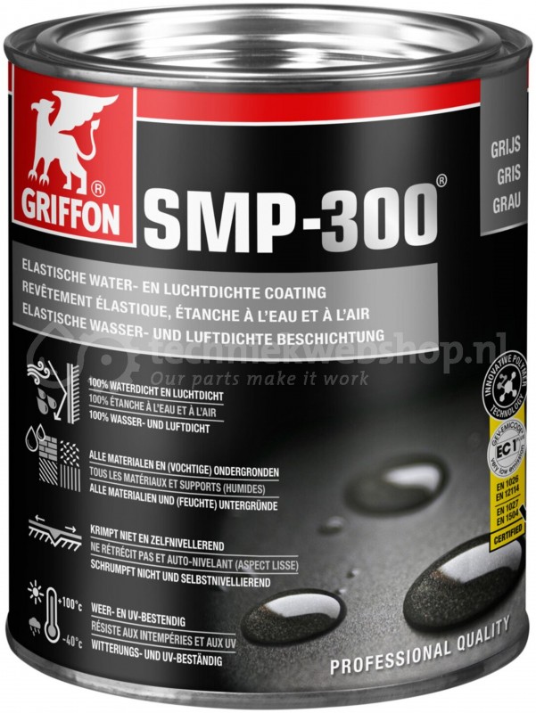 Griffon SMP-300 tin 1 kg grijs