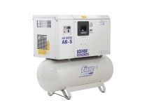 Fiac stille kompressor SCS 300lt - AB958 7,5 PK 300 liter, med køletørrer.