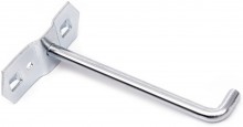 HBM enkele haak voor gereedschapswand - 100 x 6 mm