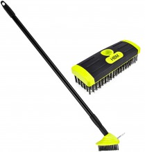 HBM uitschuifbare onkruidborstel 80 - 140 cm, 3-delig HBM uitschuifbare onkruidborstel 80 - 140 cm, 3-delig