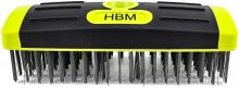 HBM uitschuifbare onkruidborstel 80 - 140 cm, 3-delig