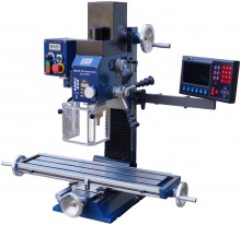 HBM freesmachine BF 25 grote tafel DRO