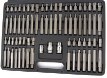 HBM inbus, torx, spline en ribe doppenset 75-delig