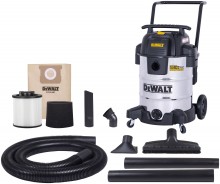 DeWalt stille bouwstofzuiger nat/droog 61L, DXV61S-QT