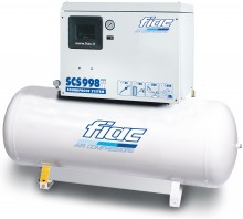 Fiac stille kompressor SCS 500lt - AB998 10 PK 500 liter.