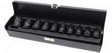 HBM krachtdoppenset 1/2 inch, 10-delig