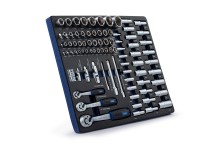 HBM inlay met doppenset, ratelset 80-delig