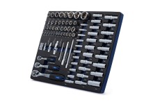 HBM inlay met doppenset, ratelset 80-delig