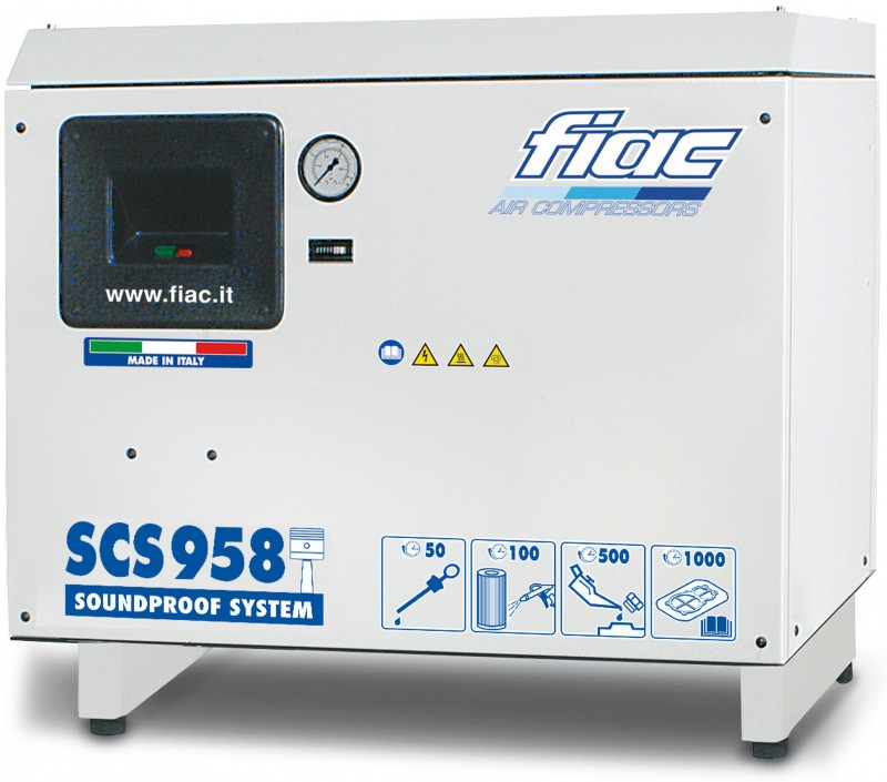 Fiac stille compressor SCS AB958 7,5 PK