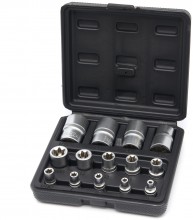 HBM inwendige torx doppenset 14-delig