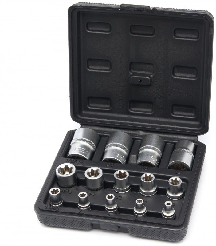 HBM inwendige torx doppenset 14-delig