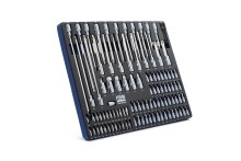 HBM inlays met gereedschapset 245-delig, voor gereedschapswagen, blauw