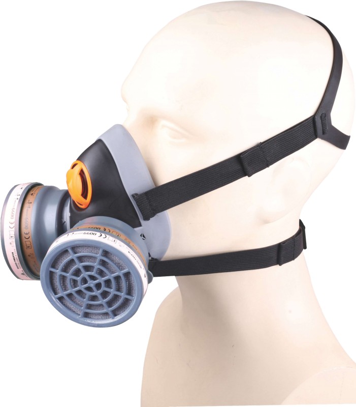 Delta Plus halfgelaatsmasker M6400A2P3 spray kit