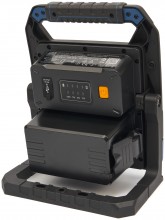 HBM LED multi batterij bouwlamp 45W 5000 lumen 5000K klasse 3