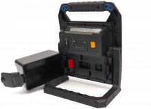 HBM LED multi batterij bouwlamp 45W 5000 lumen 5000K klasse 3