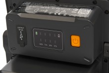 HBM LED multi batterij bouwlamp 45W 5000 lumen 5000K klasse 3