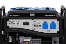 HBM aggregaat, generator 322 cc met benzinemotor 230V 5500W