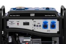 HBM aggregaat, generator 322 cc met benzinemotor 230V 5500W