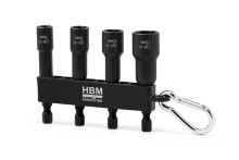 HBM krafttopnøglesæt 4-delt