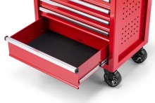 HBM gereedschapswagen 7 laden, model 2, rood