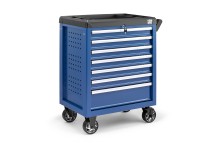 HBM gereedschapswagen 7 laden, model 2, blauw