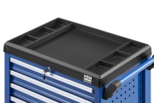 HBM gereedschapswagen 7 laden, model 2, blauw