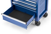 HBM gereedschapswagen 7 laden, model 2, blauw