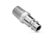 HBM Euro insteeknippel uitwendig 1/4 inch