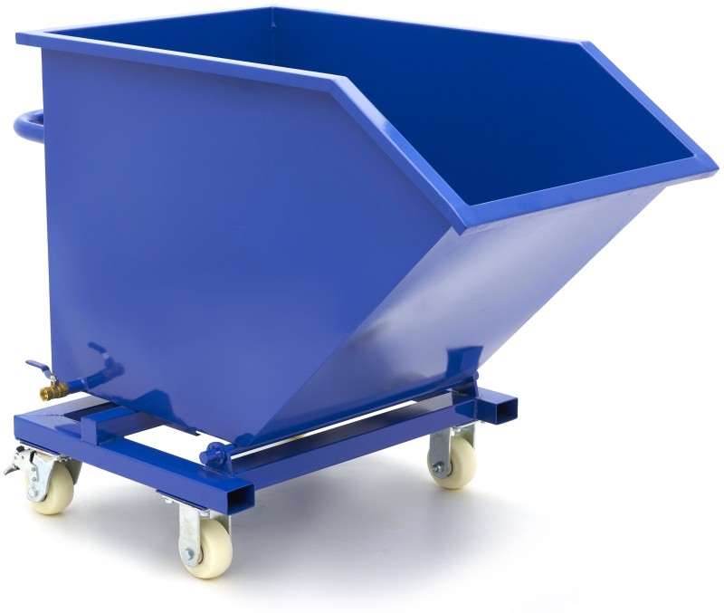 HBM verrijdbare kiepcontainer 240 liter