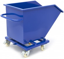 HBM verrijdbare kiepcontainer 240 liter