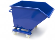 HBM verrijdbare kiepcontainer 240 liter