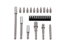 HBM HEX verlengstukken, adapter en bitset 16-delig