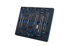 HBM inlay met T-grepenset metrisch 16-delig