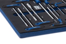 HBM inlay met T-grepenset metrisch 16-delig