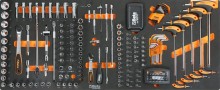Beta gereedschapswagen 8 laden, 1061-delig, BW 2400 RSC24AXXL-A, antraciet