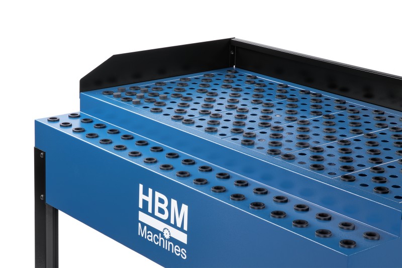 HBM afzuigtafel met neerwaartse afzuiging