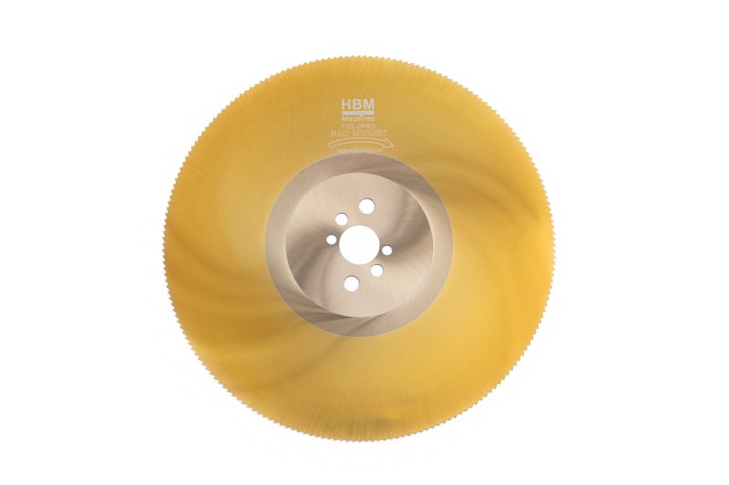 HBM metalsavklinger, spændehul 32 mm - 315 mm | rustfrit stål | 200 tænder
