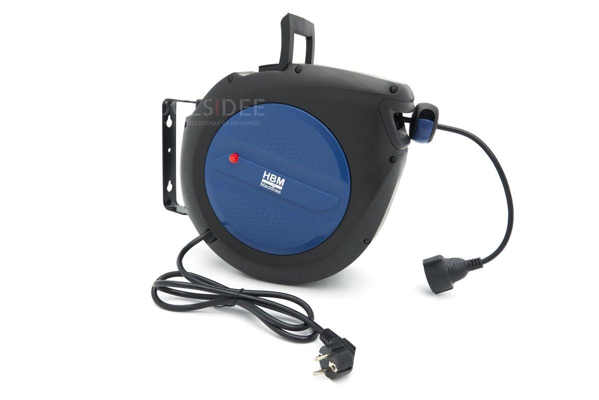 HBM automatische stroomhaspel, kabelhaspel IP20, 3x 1,5mm - 15 m