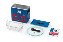 HBM ultrasoon reinigers, blauw - 7,5 l