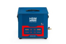 HBM ultrasoon reinigers, blauw - 12,3 l