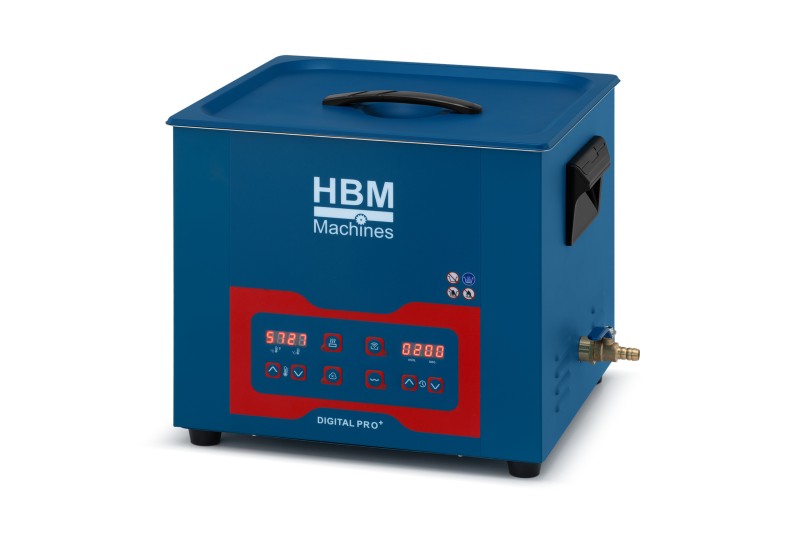 HBM ultrasoon reinigers, blauw - 17,8 l