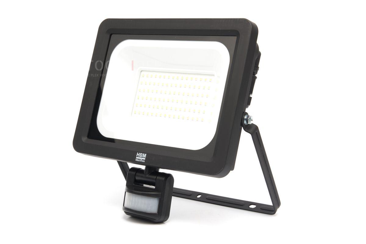 HBM LED byggelampe med sensor og hurtigkobling - 7.500 lm | 70 W