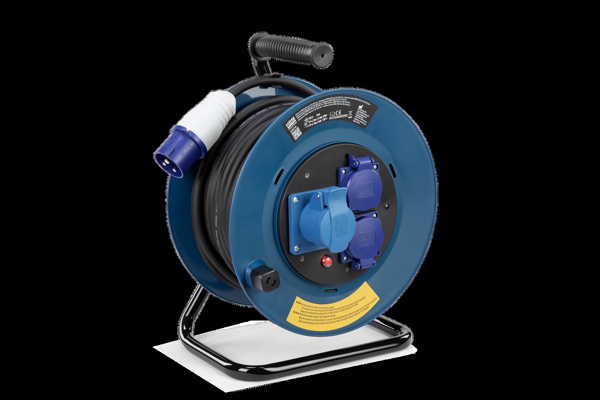 HBM kabeltromle - H07RN-F 3G2.5 CEE | IP44 | 25 m