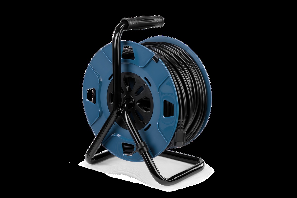HBM kabeltromle - H05VV-F - 3G1,5 mm² | IP20 | 50 m