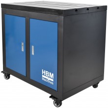 HBM arbejdsbænk til taparme 90x60x87,5 cm, 120 kg, 4 bremsehjul