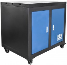 HBM arbejdsbænk til taparme 90x60x87,5 cm, 120 kg, 4 bremsehjul