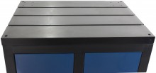 HBM arbejdsbænk til taparme 90x60x87,5 cm, 120 kg, 4 bremsehjul