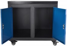 HBM arbejdsbænk til taparme 90x60x87,5 cm, 120 kg, 4 bremsehjul